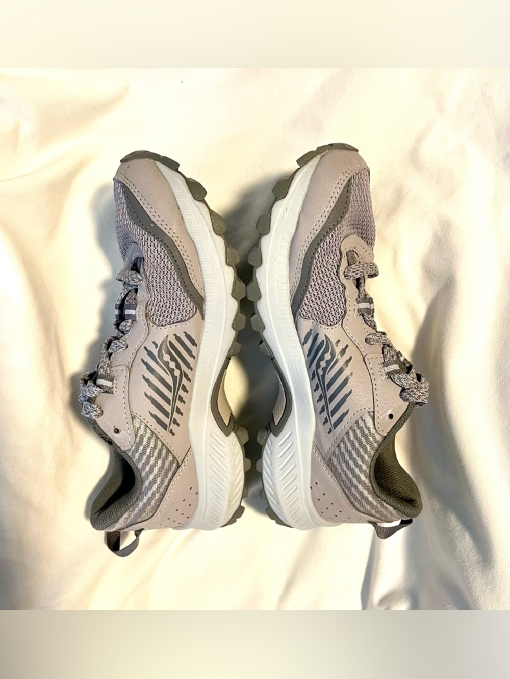 *EUC* SAUCONY Trail Running Shoes~S10668-17 - Lite Aqua/Grey - Women's Size 7 - Picture 5 of 10
